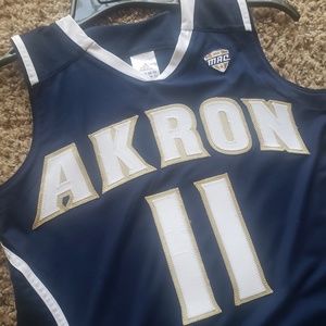 Akron Zips Game Worn Basketball Jersey